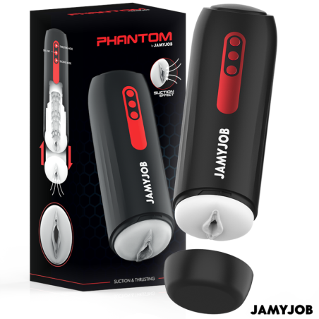 masturbateur vagin automatique phantom 5 modes ondes stimulantes et poussée