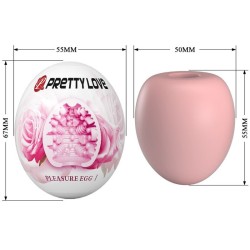 masturbateur pour homme oeuf rose