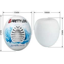 masturbateur pour homme blanc d'oeuf