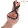 dewey anneau pénis double silicone noir modèle 2