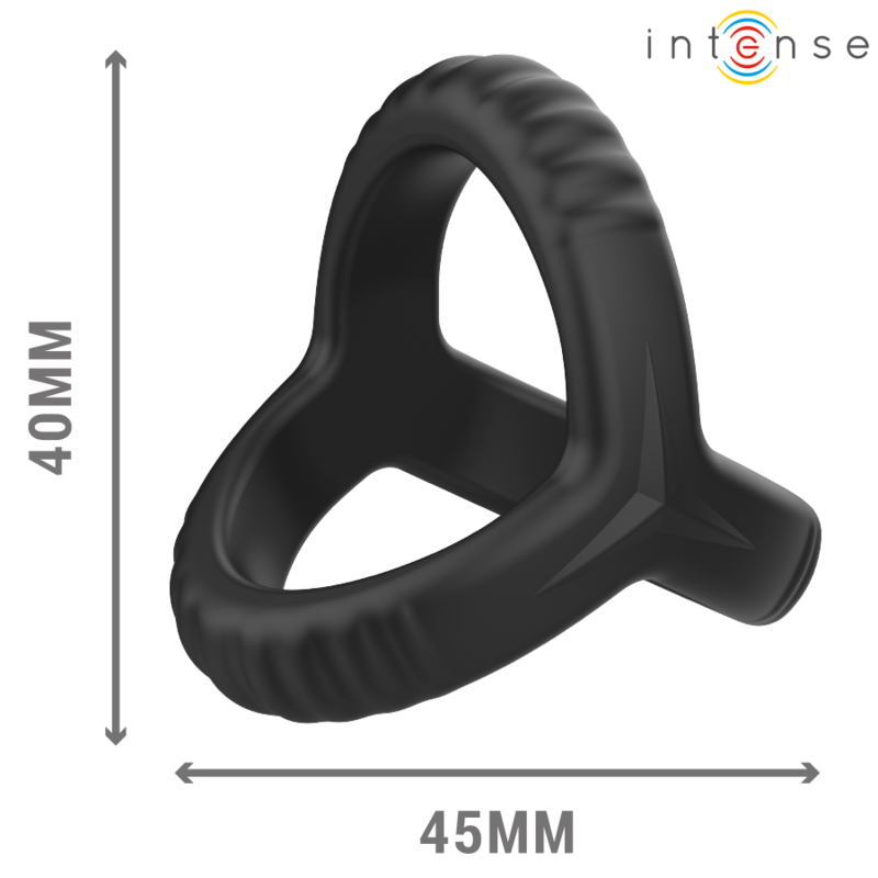 carson anneau pénis double silicone noir modèle 4 carson anneau pénis double silicone noir modèle 4