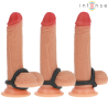 carson anneau pénis double silicone noir modèle 4