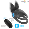 sam vibrateur double anneau pénis 10 vibrations noir