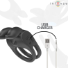 sam vibrateur double anneau pénis 10 vibrations noir