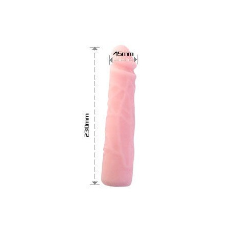gode en silicone réaliste skin touch 23 cm