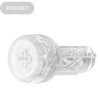 feel pocket stroker cristal par kiiroo transparent