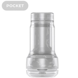 feel pocket stroker cristal par kiiroo transparent