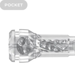 feel pocket stroker cristal par kiiroo transparent