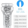 feel pocket stroker cristal par kiiroo transparent