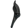 double anneau vibrant + stimulateur de clitoris 10 vibrations noir