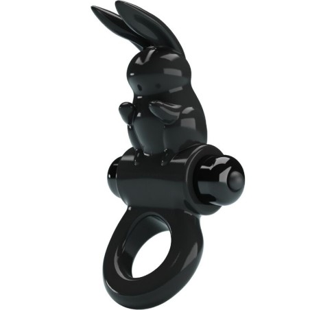 anneau vibrateur excitant rabbit 10 vibrations noir