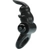 anneau vibrateur excitant rabbit 10 vibrations noir