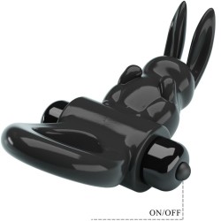 anneau vibrateur excitant rabbit 10 vibrations noir