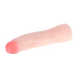 gode en silicone réaliste au toucher de la peau 19 cm couleur aléatoire de la boîte