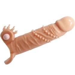 connor manchon de pénis + stimulateur de clitoris chair