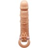 connor manchon de pénis + stimulateur de clitoris chair