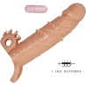 connor manchon de pénis + stimulateur de clitoris chair