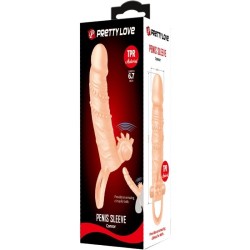 connor manchon de pénis + stimulateur de clitoris chair