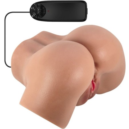 hailey vibrateur fesses avec vagin et anus réalistes mulatto contrôle à distance