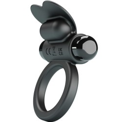 bague vibrante debonaire lapin 10 vibrations noire