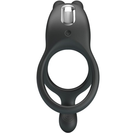 seth double anneau vibrant lapin 7 vibrations noir