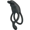 seth double anneau vibrant lapin 7 vibrations noir