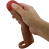 manchon de pénis hani avec extension de 5 cm mulâtre