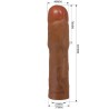 kylian manchon pénis avec extension 7,6 cm mulâtre