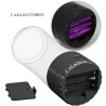 masturbateur homme tamara vibrateur multi-vitesses noir