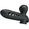 manchon pénis crane avec airbag noir