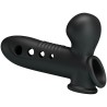 manchon pénis crane avec airbag noir