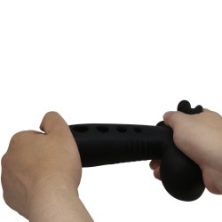 manchon pénis crane avec airbag noir