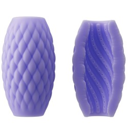 masturbateur pour homme en silicone athena eros violet