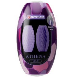 masturbateur pour homme en silicone athena eros violet