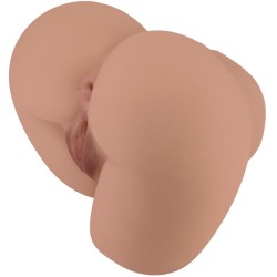 vibrateur bernace ass avec vagin et anus réalistes télécommande