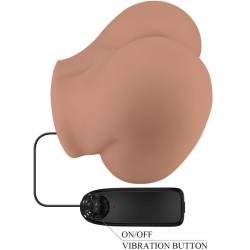 vibrateur bernace ass avec vagin et anus réalistes télécommande