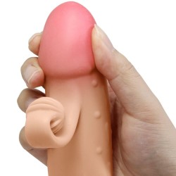 manchon pénis vibrant naturel