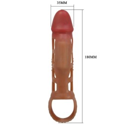 manchon pénis vibrant preston 18 cm