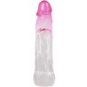 gaine d'agrandissement réaliste neron 6 cm pour pénis rose