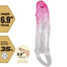 odes gaine d'agrandissement réaliste de 2 cm pour pénis rose