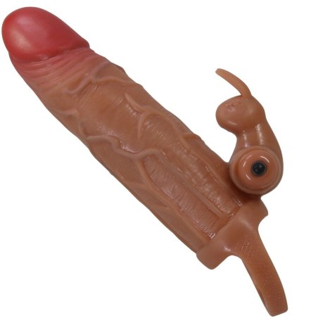 osmar manchon pénis + stimulateur de clitoris vibrant