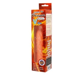 gode réaliste vive 19.8 cm couleur naturelle