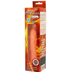 gode réaliste vive 19.8 cm couleur naturelle