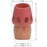 oscar pénis plus épais rose