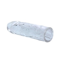 couvercle de pénis en silicone transparent 13 cm