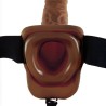 sangle creuse 9 avec boules 22.9cm marron