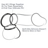 silicone 3 anneaux stamina set