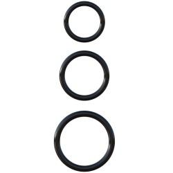 silicone 3 anneaux stamina set