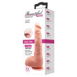 gode réaliste jason naturel 24 cm