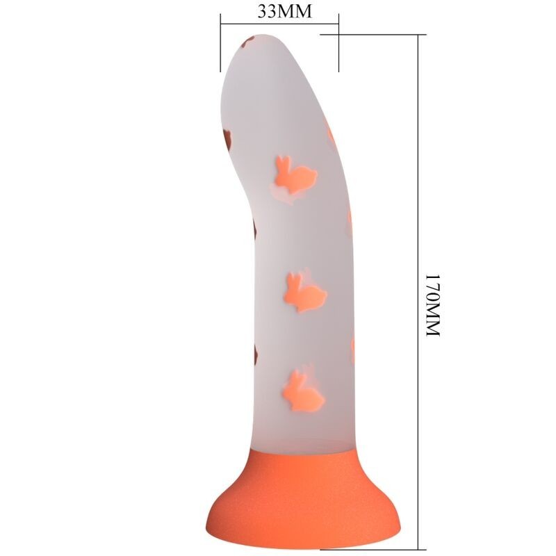 gode magique nightfall sans vibration orange lumineux gode magique nightfall sans vibration orange lumineux